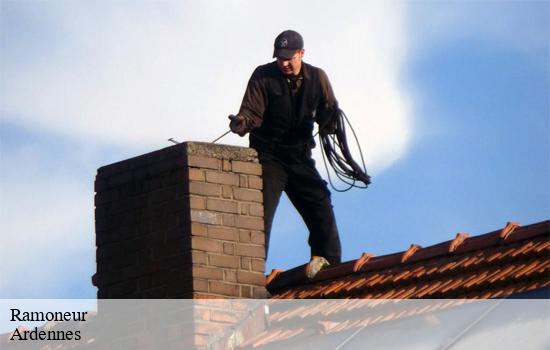 Lemauffe ramonage 08 : le ramoneur qui peut installer les chapeaux de cheminée dans le 08 dans le Ardennes